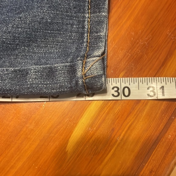 Size 14 Gloria Vanderbilt Amanda boot cut medium wash blue denim jeans - Picture 14 of 16